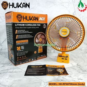 Quạt Pin 21V Hukan HK-RFN0700mini
