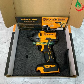 Máy siết bulong pin 21V Hukan HK-IPW450PRO 450Nm