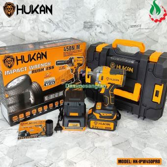 Máy siết bulong pin 21V Hukan HK-IPW450PRO 450Nm