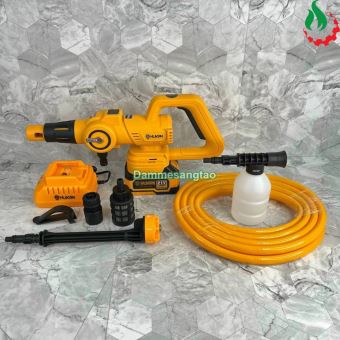 Máy rửa xe pin Hukan 21V HK-PW3828BL