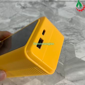 Máy bơm hơi mini đa năng dùng pin Hukan HK-AP0060kid (Tích hợp pin trong máy)