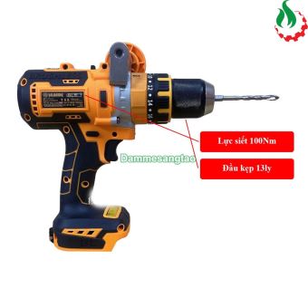 Máy khoan pin 21V HUKAN HK-Z1600BL 100Nm