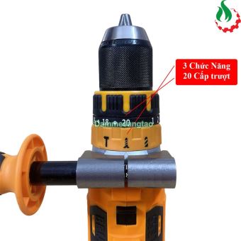 Máy khoan pin 21V HUKAN HK-Z1600BL 100Nm