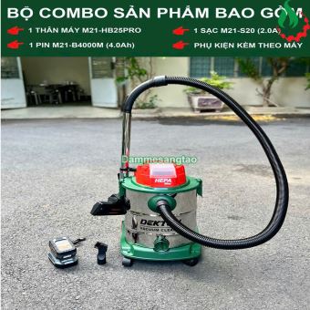 Máy hút bụi pin 21V Dekton M21-HB25PRO