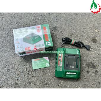 Sạc pin Dekton M21-S40F (4.0A) chân pin Makita có quạt tản nhiệt