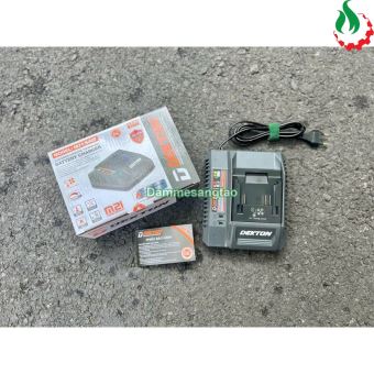 Sạc pin Dekton M21-S40F (4.0A) chân pin Makita có quạt tản nhiệt