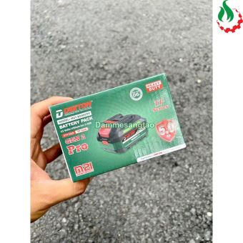 Pin DEKTON 21V M21-B5000TP 5AH chân pin Makita (Cell pin TP xả 12C)