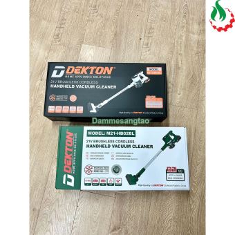 Máy hút bụi pin 21V Dekton M21-HB02BL Lực hút 23kPa (Không chổi than)