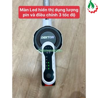 Máy hút bụi pin 21V Dekton M21-HB02BL Lực hút 23kPa (Không chổi than)