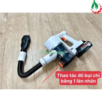 Máy hút bụi pin 21V Dekton M21-HB02BL Lực hút 23kPa (Không chổi than)