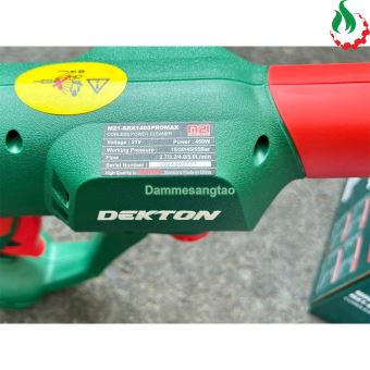 Máy rửa xe pin 21V Dekton M21-SRX1405PROMAX (Không chổi than)