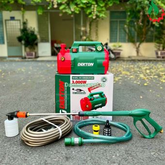 Máy Rửa Xe Chỉnh Áp DEKTON DK-CWR3001PLUS điện 220V
