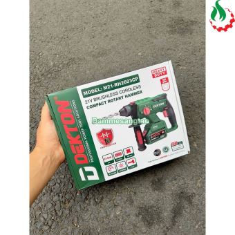 Máy khoan bê tông pin 21V Dekton M21-RH2603CP (3 Chức năng)