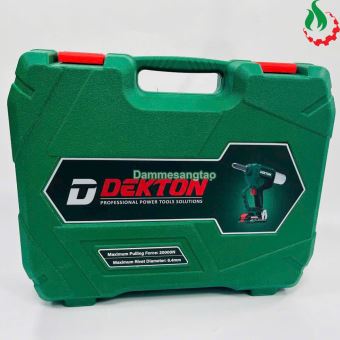 Máy rút Rivet pin 21V Dekton M21-RVG64BL
