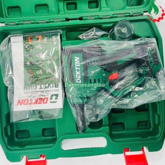 Máy rút Rivet pin 21V Dekton M21-RVG64BL