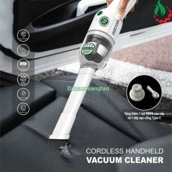 Máy hút bụi mini pin Dekton DV1 50W (BH 12 tháng)