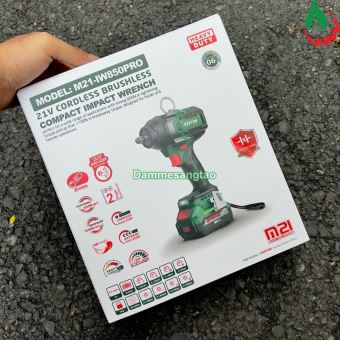 Máy siết bulong pin 21V Dekton M21-IW850Pro 850Nm
