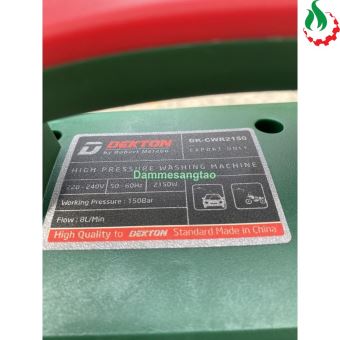 Máy Rửa Xe Chỉnh Áp DEKTON DK-CWR2150 điện 220V