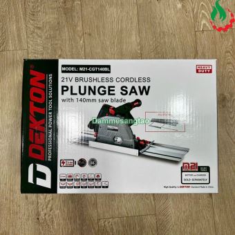 Máy cưa gỗ ray trượt pin 21V Dekton M21-CGT140BL