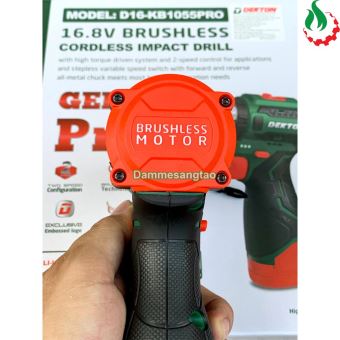 Máy khoan pin 14V Dekton D16-KB1055PRO 55Nm (Động cơ không chổi than)
