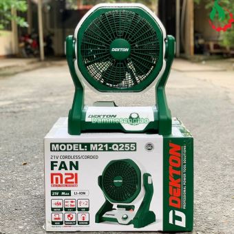 Quạt pin 21V Dekton M21-Q255