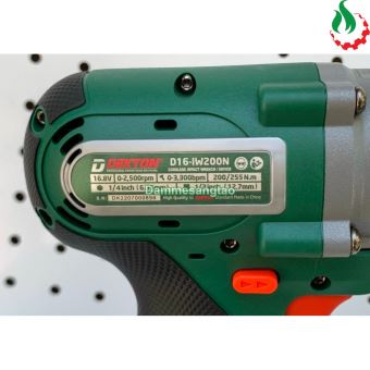 Máy siết bulong pin 14V Dekton D16-IW200N 200Nm