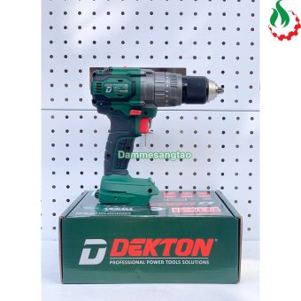 Máy khoan pin 21V DEKTON M21-ID1375BL 75Nm