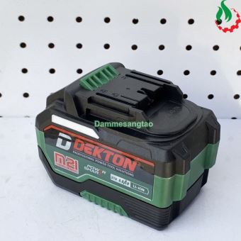 Pin Dekton M21-B6000Plus chân pin Makita (Vỏ chống cháy)