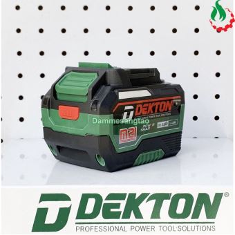 Pin Dekton M21-B6000Plus chân pin Makita (Vỏ chống cháy)