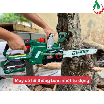 Máy cưa xích dùng pin 42V Dekton M21x2-CS14BL