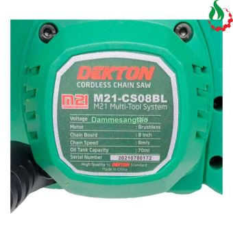 Máy cưa xích dùng pin Dekton 18V M21-CS08BL