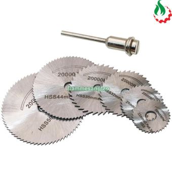 Bộ đĩa cắt gỗ mini trục 3mm (1 Bộ 7 chi tiết)