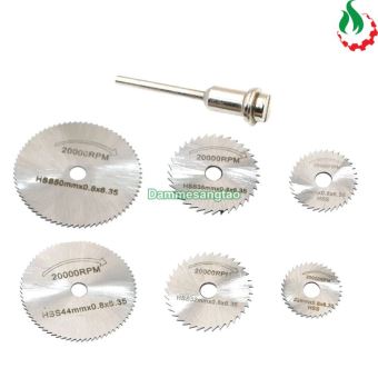 Bộ đĩa cắt gỗ mini trục 3mm (1 Bộ 7 chi tiết)