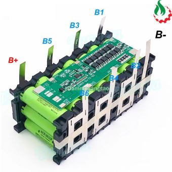 Vỏ bình acquy 21 cell 18650 12V 3S7P hoặc 24V 7S3P (kèm mạch)