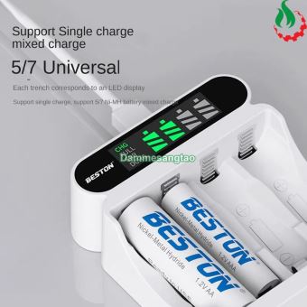 Bộ sạc pin Beston 1.2V AA AAA tự động ngắt khi sạc đầy