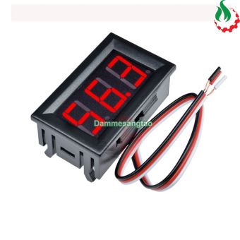 Vôn kế DC 3V-30V 0.56 inch màn hình LED (Đồng hồ đo vôn)