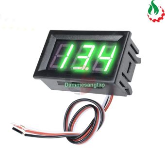 Vôn kế DC 3V-30V 0.56 inch màn hình LED (Đồng hồ đo vôn)