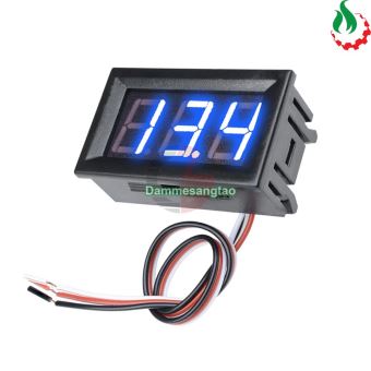 Vôn kế DC 3V-30V 0.56 inch màn hình LED (Đồng hồ đo vôn)