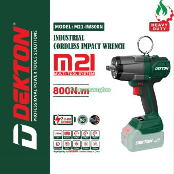 Máy siết bulong pin 21V Dekton M21-IW800N 800Nm