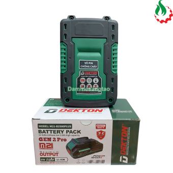Pin DEKTON 21V M21-B2500PLUS chân pin Makita