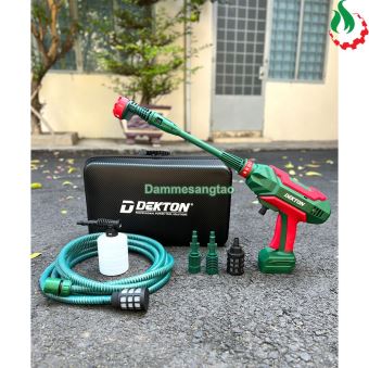 Máy rửa xe pin 21V Dekton M21-SRX1401BL