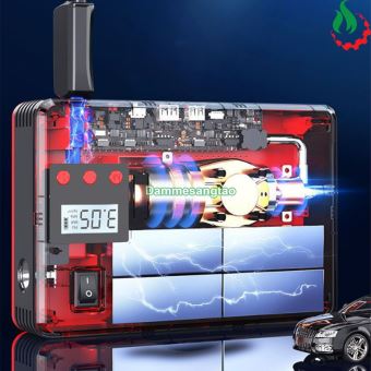 Kích bình kiêm bơm lớp ô tô đa năng 4IN1 Soulor Q8D 68900mAh