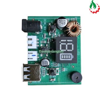 Mạch điều khiển quạt tích điện motor không chổi than