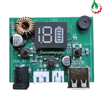 Mạch điều khiển quạt tích điện motor không chổi than