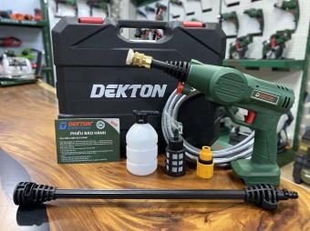 Máy rửa xe dùng pin 18V Dekton M21 CW4000
