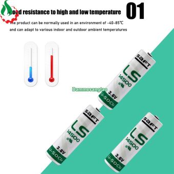 Pin nuôi nguồn PLC AA LS14500 3.6V 2600mah (Li-socl2)