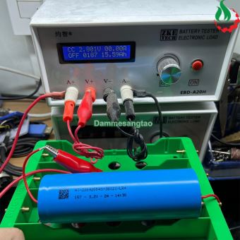 Cell pin sắt 38121 3.2V LiFePo4 15Ah 3C - Xả 45A