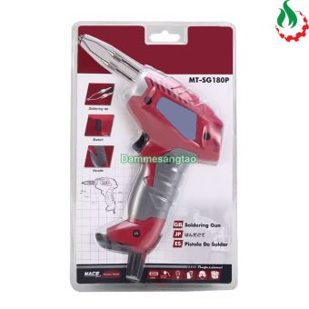 Mỏ hàn xung điện 220V công suất 180W MT-SG180P (Tặng kèm mỡ hàn và mũi hàn)