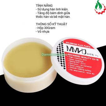 Mỡ trợ hàn chì cao cấp siêu dính hỗ trợ hàn mạch hộp 30g