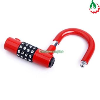 Ổ khóa số chữ U cao cấp khoá 4 số chống trộm an toàn bảo mật